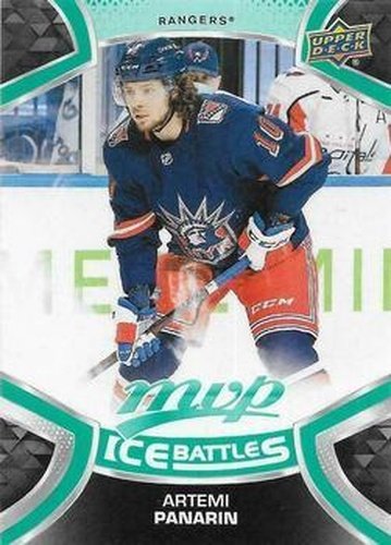 #200 Artemi Panarin - New York Rangers - 2021-22 Upper Deck MVP - Ice Battles Hockey