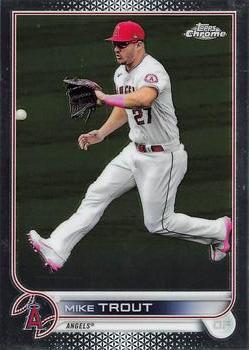 #200 Mike Trout - Los Angeles Angels - 2022 Topps Chrome Baseball