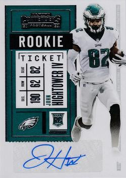 #200 John Hightower IV - Philadelphia Eagles - 2020 Panini Contenders Football