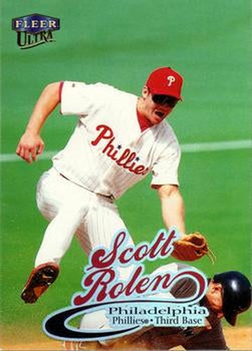 #200 Scott Rolen - Philadelphia Phillies - 1999 Ultra Baseball