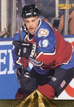 #201 Joe Sakic - Colorado Avalanche - 1996-97 Pinnacle Hockey