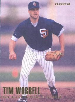 #U201 Tim Worrell - San Diego Padres - 1996 Fleer Update Baseball