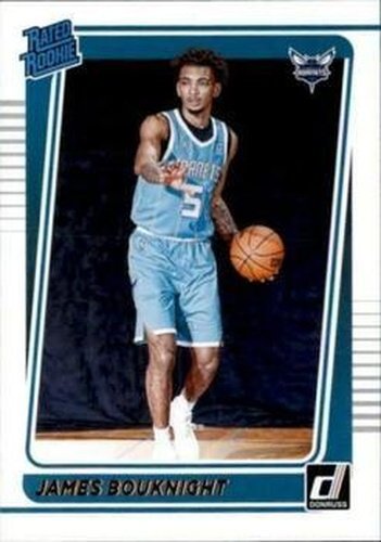 #201 James Bouknight - Charlotte Hornets - 2021-22 Donruss Basketball