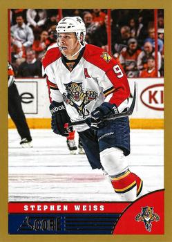 #201 Stephen Weiss - Florida Panthers - 2013-14 Score - Gold Hockey