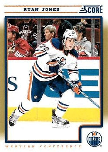 #201 Ryan Jones - Edmonton Oilers - 2012-13 Score - Gold Rush Hockey