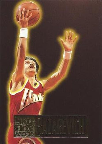 #201 Sergei Bazarevich - Atlanta Hawks - 1994-95 SkyBox Premium Basketball