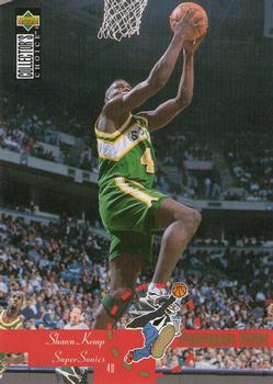 #201 Shawn Kemp - Seattle SuperSonics - 1995-96 Collector's Choice Basketball