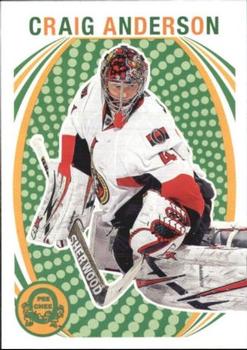 #201 Craig Anderson - Ottawa Senators - 2013-14 O-Pee-Chee - Retro Hockey