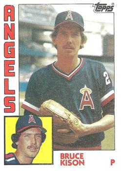 #201 Bruce Kison - California Angels - 1984 Topps Baseball