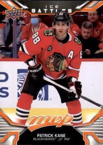 #202 Patrick Kane - Chicago Blackhawks - 2022-23 Upper Deck MVP - Ice Battles Hockey