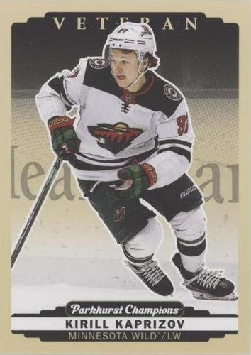 #202b Kirill Kaprizov - Minnesota Wild - 2022-23 Parkhurst Champions Hockey