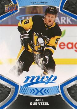 #203 Jake Guentzel - Pittsburgh Penguins - 2021-22 Upper Deck MVP - Blue Hockey
