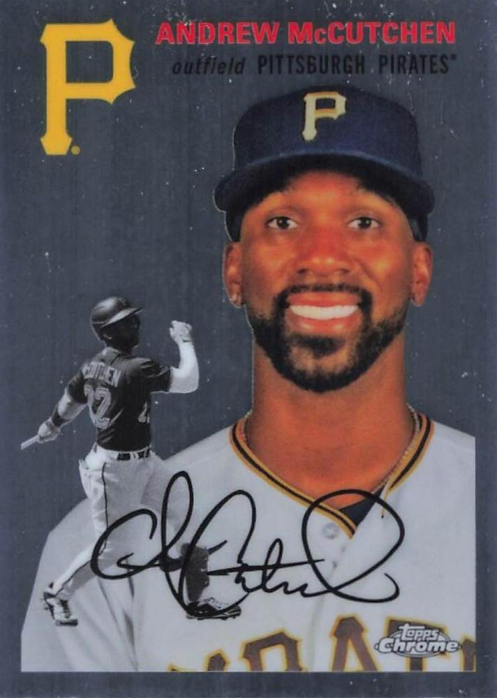 #203 Andrew McCutchen - Pittsburgh Pirates - 2023 Topps Chrome Platinum Anniversary Baseball