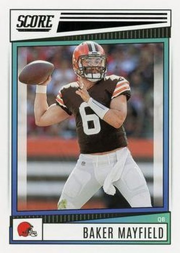 #203 Baker Mayfield - Cleveland Browns - 2022 Score Football