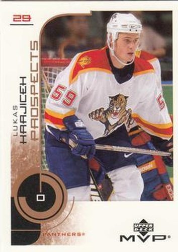 #203 Lukas Krajicek - Florida Panthers - 2002-03 Upper Deck MVP Hockey