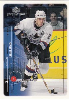 #203 Mattias Ohlund - Vancouver Canucks - 1998-99 Upper Deck MVP Hockey