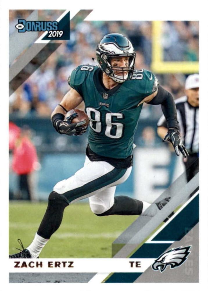#203 Zach Ertz - Philadelphia Eagles - 2019 Donruss Football