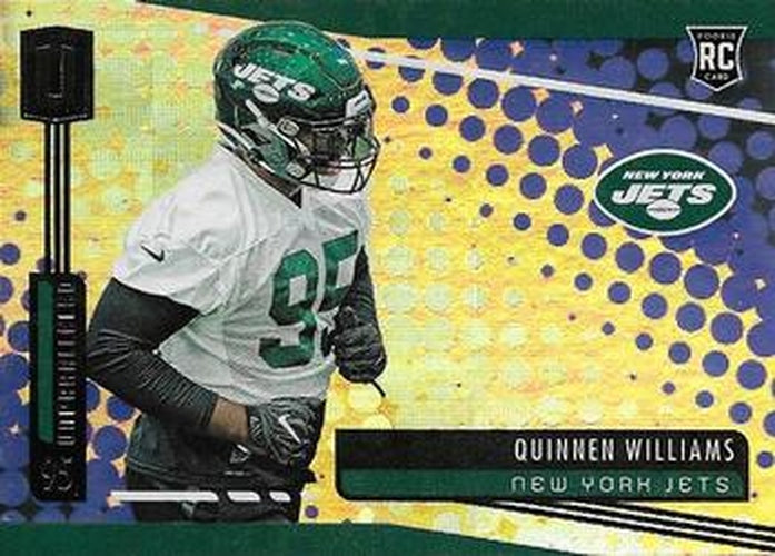 #203 Quinnen Williams - New York Jets - 2019 Panini Unparalleled Football
