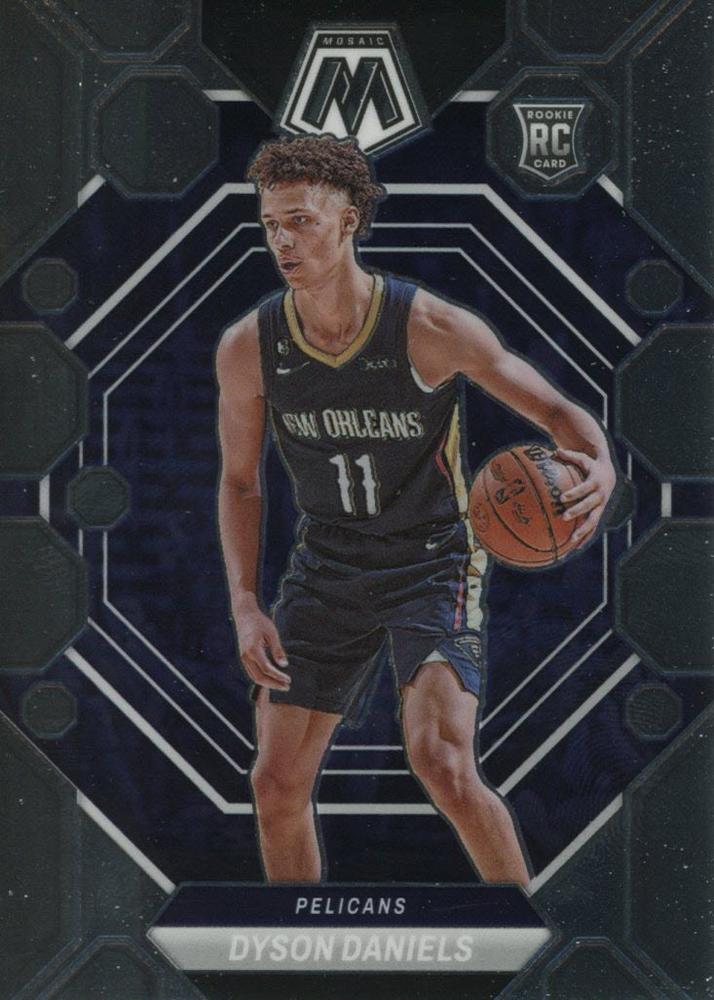 #203 Dyson Daniels - New Orleans Pelicans - 2022-23 Panini Mosaic Basketball