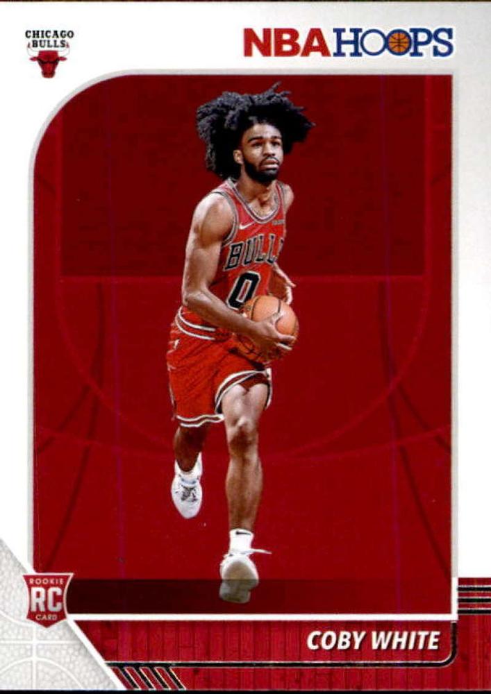 #204 Coby White - Chicago Bulls - 2019-20 Hoops Basketball