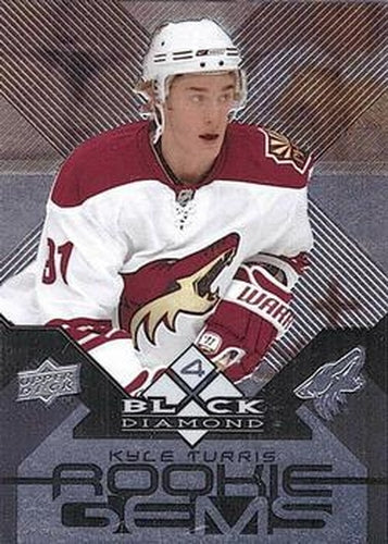 #204 Kyle Turris - Phoenix Coyotes - 2008-09 Upper Deck Black Diamond Hockey