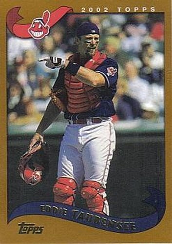 #204 Eddie Taubensee - Cleveland Indians - 2002 Topps Baseball