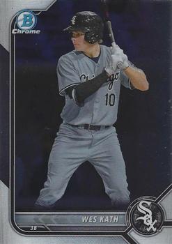 #BCP-204 Wes Kath - Chicago White Sox - 2022 Bowman - Chrome Prospects Baseball