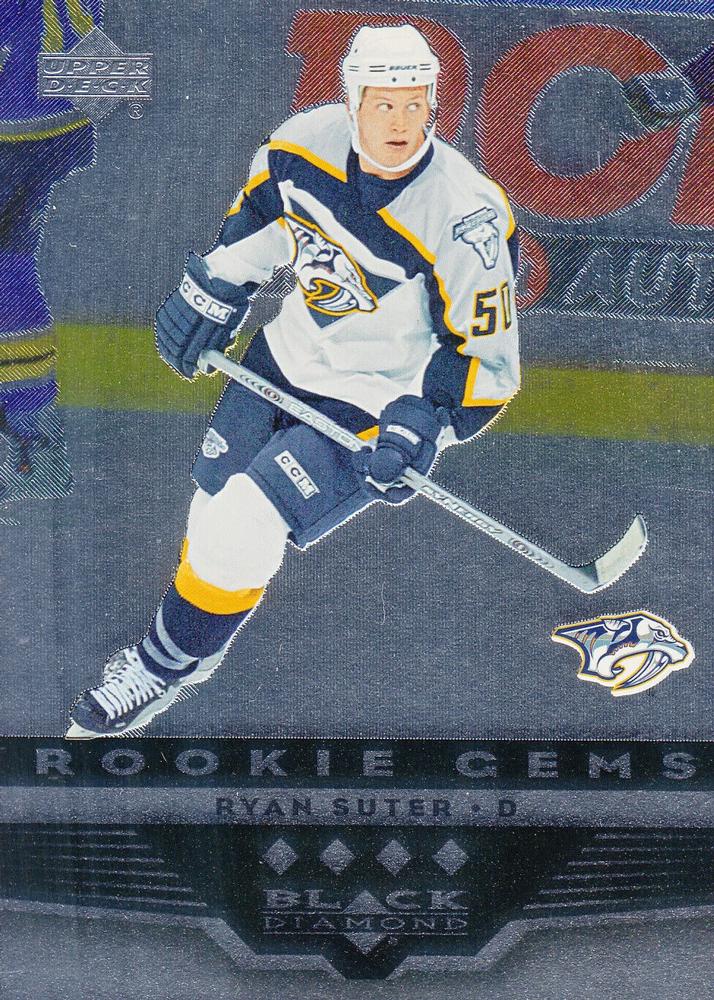 #204 Ryan Suter - Nashville Predators - 2005-06 Upper Deck Black Diamond Hockey