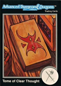 #204 Tome ofear Thought - 1991 TSR Advanced Dungeons & Dragons - Silver