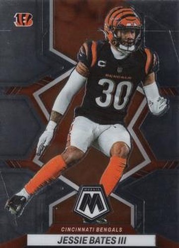 #204 Jessie Bates III - Cincinnati Bengals - 2022 Panini Mosaic Football