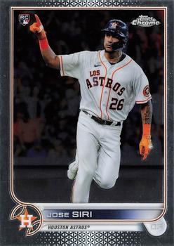 #204 Jose Siri - Houston Astros - 2022 Topps Chrome Baseball