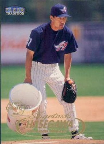 #204 Shigetoshi Hasegawa - Anaheim Angels - 1998 Fleer Tradition Baseball