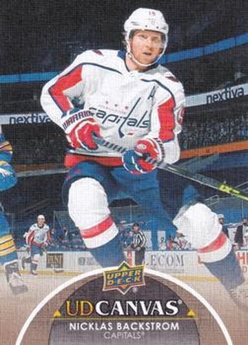 #C204 Nicklas Backstrom - Washington Capitals - 2021-22 Upper Deck - UD Canvas Hockey