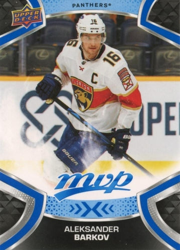 #204 Aleksander Barkov - Florida Panthers - 2021-22 Upper Deck MVP - Blue Hockey
