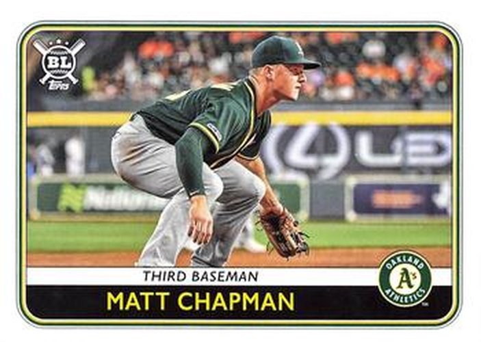 #205 Matt Chapman - Oakland Athletics - 2020 Topps Big League Baseball