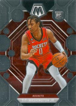 #205 TyTy Washington Jr. - Houston Rockets - 2022-23 Panini Mosaic Basketball