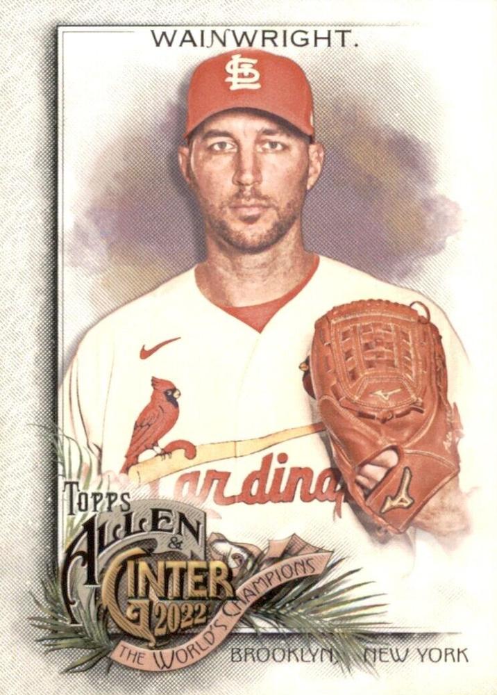 #205 Adam Wainwright - St. Louis Cardinals - 2022 Topps Allen & Ginter Baseball