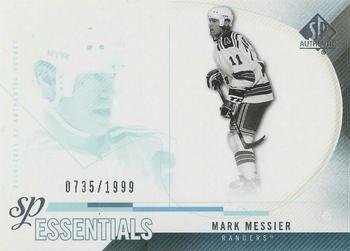 #205 Mark Messier - New York Rangers - 2010-11 SP Authentic Hockey