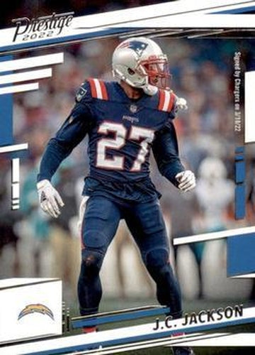 #205 J.C. Jackson - Los Angeles Chargers - 2022 Panini Prestige Football