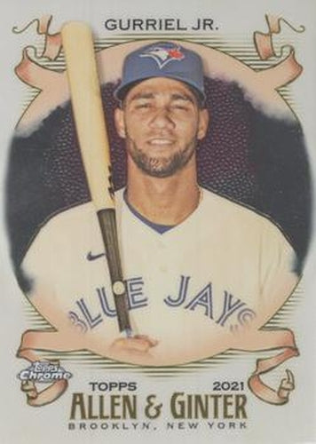 #205 Lourdes Gurriel Jr. - Toronto Blue Jays - 2021 Topps Allen & Ginter Chrome Baseball