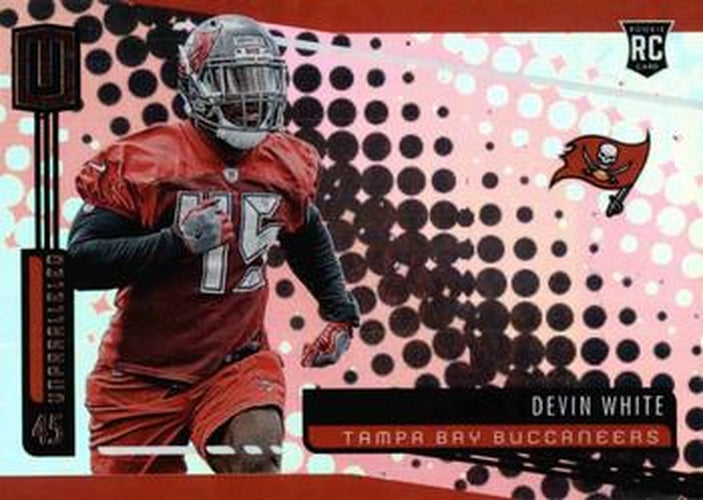 #205 Devin White - Tampa Bay Buccaneers - 2019 Panini Unparalleled Football