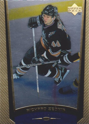 #206 Richard Zednik - Washington Capitals - 1998-99 Upper Deck Gold Reserve Hockey