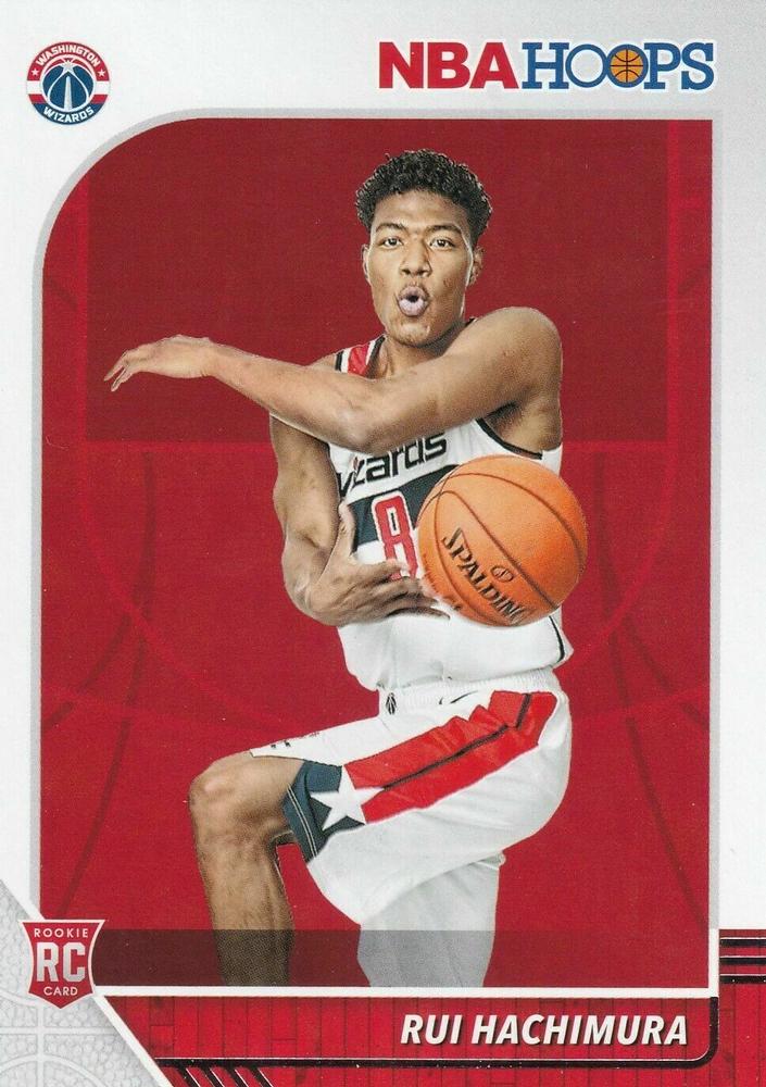 #206 Rui Hachimura - Washington Wizards - 2019-20 Hoops Basketball