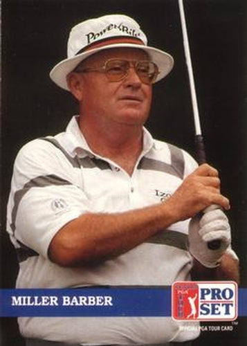 #206 Miller Barber - 1992 Pro Set PGA Tour Golf