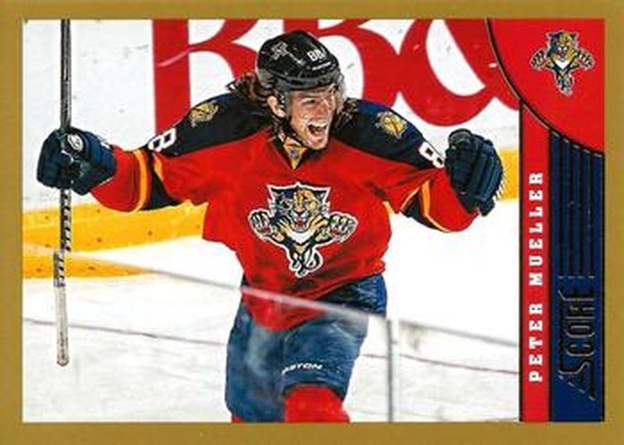 #206 Peter Mueller - Florida Panthers - 2013-14 Score - Gold Hockey
