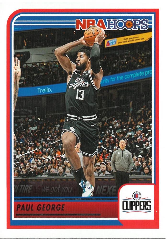 #206 Paul George - Los Angeles Clippers - 2023-24 Hoops Basketball