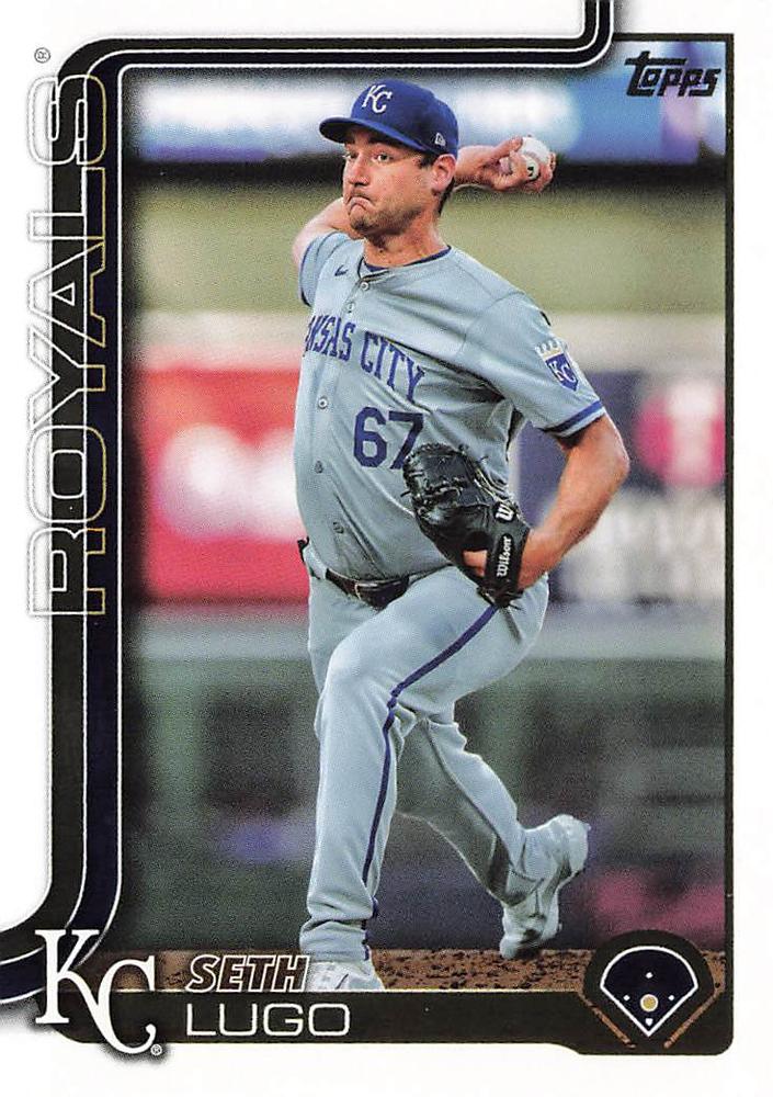 #206 Seth Lugo - Kansas City Royals - 2025 Topps Baseball