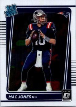 #206 Mac Jones - New England Patriots - 2021 Donruss Optic Football