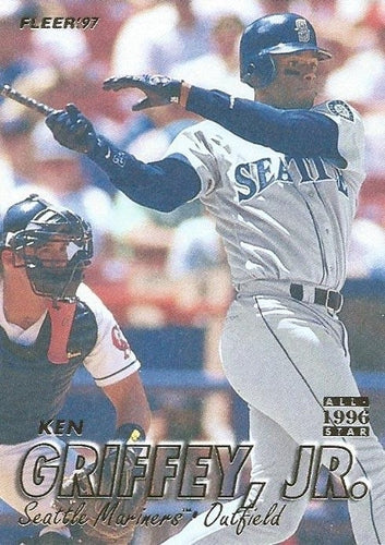 #206 Ken Griffey Jr. - Seattle Mariners - 1997 Fleer Baseball