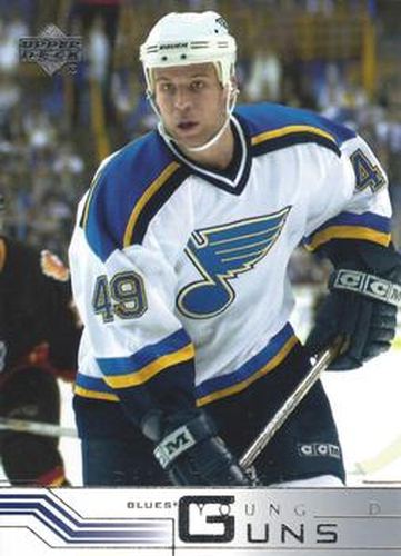 #206 Dale Clarke - St. Louis Blues - 2001-02 Upper Deck Hockey